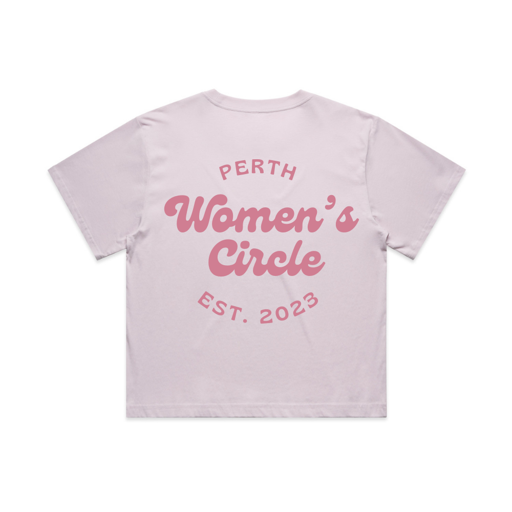 Cropped Tee - Orchid