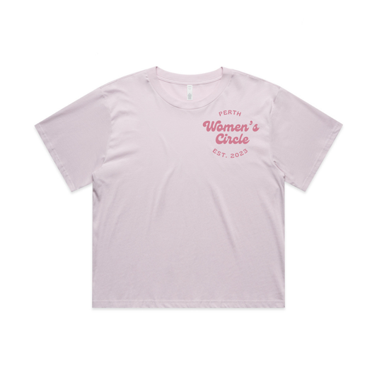 Cropped Tee - Orchid